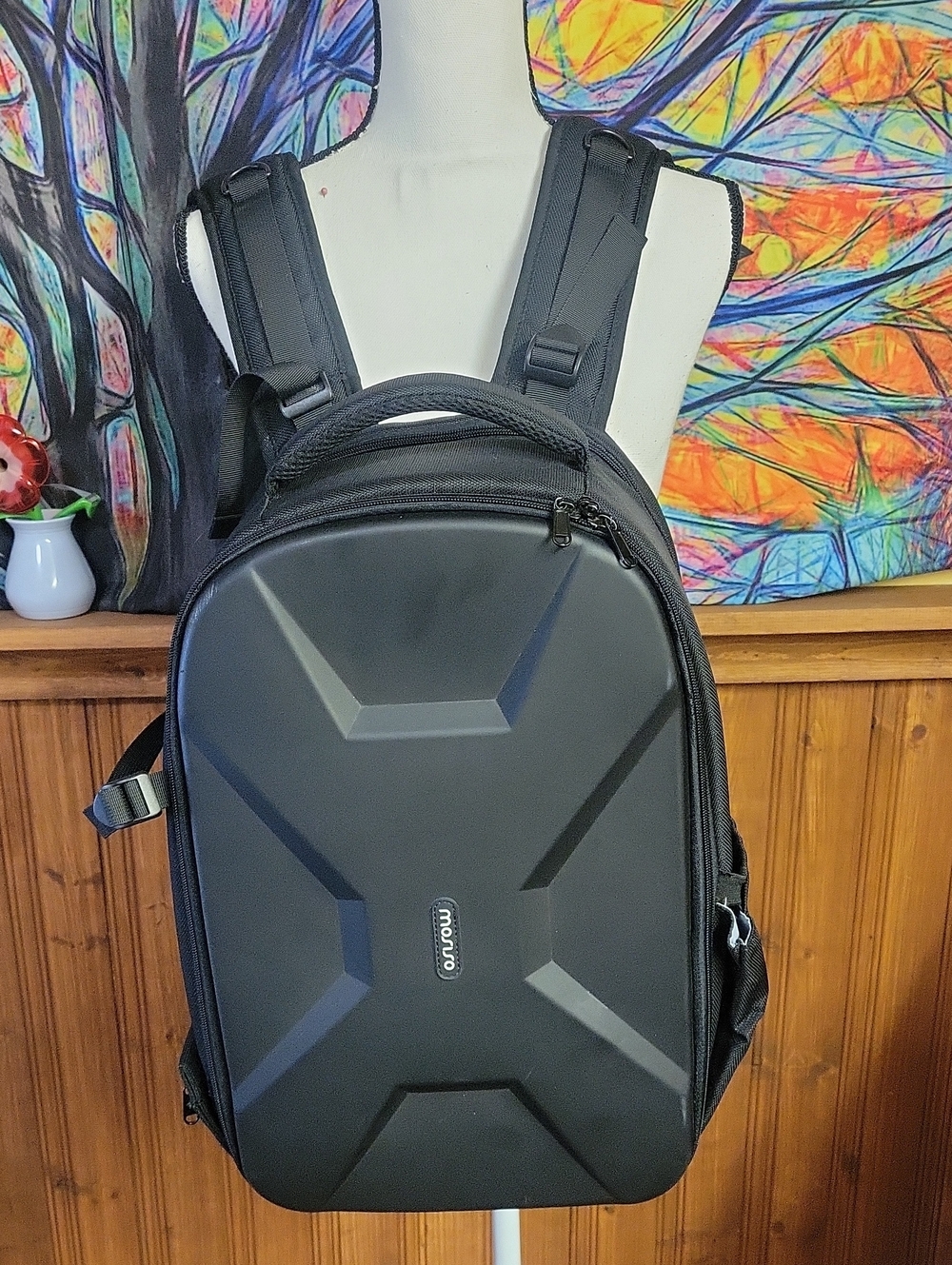Moslso Hard Shell Camera Bag Backpack